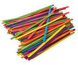 Wooden Spills Coloured Pack of 500