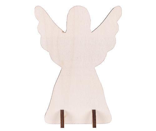 Wooden Standing Angel Pack of 10