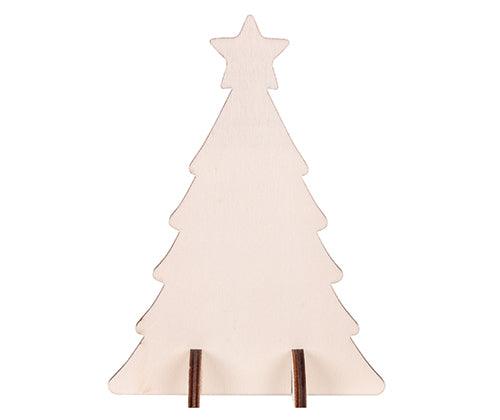 Wooden Standing Tree Pack of 10