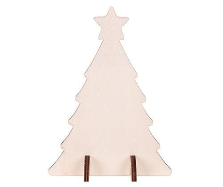 Wooden Standing Tree Pack of 10