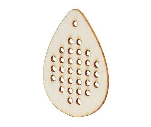 Wooden Threading Shapes Assorted Pack of 30