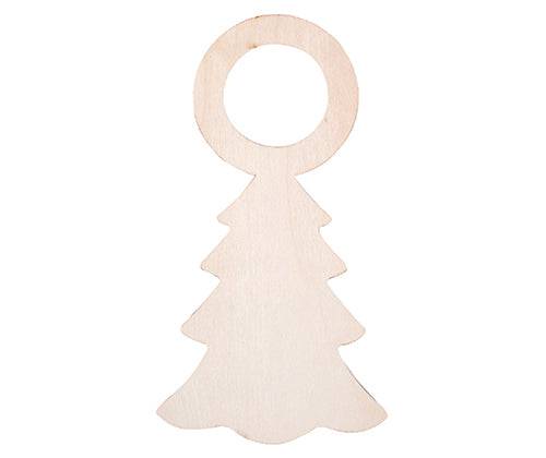 Wooden Tree Door Hanger Pack of 5