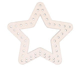 Wooden Weaving Star Pack of 10