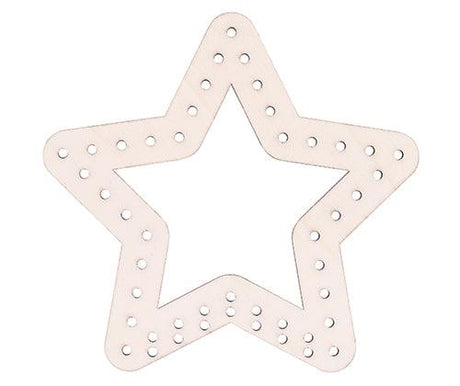 Wooden Weaving Star Pack of 10