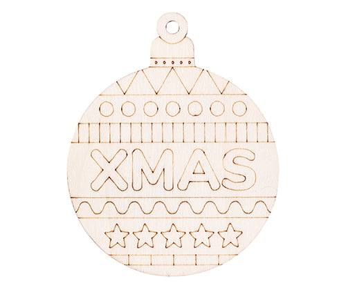 ColourMe Christmas Baubles Pack of 10 - Zart