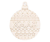 ColourMe Christmas Baubles Pack of 10 - Zart