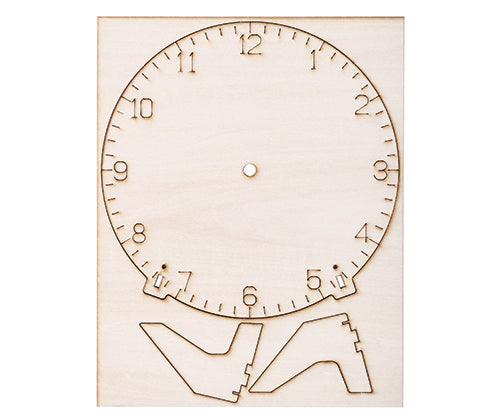 Wooden Clock Kit - Zart